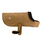 Carhartt Chore Coat, Dog Vest, Water Repellent Cotton Duck Canvas, Carhartt Brown, X-Large