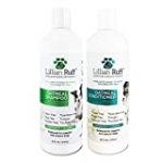 Lillian Ruff Oatmeal Dog Shampoo – Lavender Coconut Scent with Aloe – Deodorize and Soothe Dry Itchy Skin – Gentle Cleanser for Normal to Sensitive Skin (16oz Shampoo & Conditioner Set)