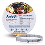 Flea and Tick Collar for Dogs,Anlevit 8-Month Flea and Tick Repellent for Dogs Over 18 lbs