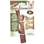 SPOT by Ethical Products- Bambone Bamboo Stick Durable Dog Chew Toy for Aggressive Chewers – Great Toy for Puppies and Puppy Teething – A Non Splintering Alternative to Real Wood – Large