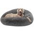 Getifun Pet Bed Sofa, Velvet Couch with Removeable Washable Cushion for Small Dog Cat (Purple)