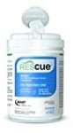 REScue One-Step Disinfectant Cleaner & Deodorizer for Veterinary Use, EPA registered Accelerated Hydrogen Peroxide, Wipes, 160-Count 6×7-Inch