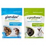 Glandex for Dogs 30ct Soft Chews and Profivex Dog Probiotics 30ct Soft Chews Bundle – by Vetnique Labs