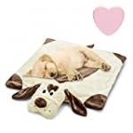 Moropaky Puppy Heartbeat Toy Puppy Bed Mat for Anxiety Relief, Behavioral Training Aid Toy for Dog Calming Sleeping Soother Cuddle