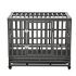Good Life No Assembly Foldable Indoor Nature Wood Dog Crate Pet Cage Portable Cat/Dogs House Metal Railing with Tray (33″ inch L)