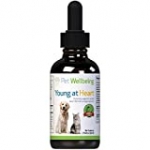 Pet Wellbeing Young at Heart for Dogs – Natural Support for Your Dogs Heart (2oz (59ml))