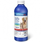 Adams Plus Flea and Tick Shampoo with Precor for Cats and Dogs, 24 Ounces