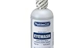 PhysiciansCare Eye Wash Solution, Sterile Isotonic Buffered Solution for Flushing & Irrigating Eyes, 4-oz Bottle