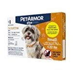 PetArmor Plus for Small Dogs 5-22 lbs, Flea and Tick Protection for Dogs, Long-Lasting and Fast-Acting Topical Dog Flea Treatment, 1-Month Supply