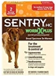 SENTRY PET CARE HC 7 Way De-Wormer for Medium & Large Dogs, 2 Count