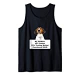 Funny Shedding Dog Treeing Walker Coonhound Tank Top