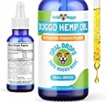 WeGo Doggo Hemp Oil for Dogs – All-Natural / Non-GMO / US Made Pet Hemp Oil for Joint Health – Calming Treat Aids with Fireworks, Thunder & Barking – 8 Shelter Meals Donated Per Bottle – Small Breed