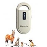 Manruta 134.2khz Pet ID Microchip Scanner and Reader Support FDX-B ISO 11784/11785 Standard Microchip with 10 or 15 Digit ID Numbers Do Not Read 9 ID Number
