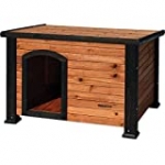 Precision Pet Outback Log Cabin Dog House, Large/45-1/2 x 33 x 33″, Model Number: 7027003