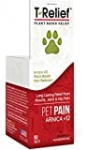 MediNatura T-Relief Pet Pain Relief with Arnica + 12 Plant-Based Pain Relievers – 90 Tablets