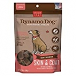 Cloud Star Dynamo Dog Skin & Coat Treats – Chewy Treat with Fish Oil for Shiny Coat (5 oz. Salmon), 14oz. (20312)