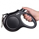 Fida Retractable Dog Leash Large Breed, Heavy Duty 16 ft Dog Walking Leash for Large Dogs up to 110 lbs, 360° Tangle Free, Black