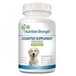 Nutrition Strength Cognitive Support for Dogs, Promotes Dog Brain Health, Mental Support for Old Dogs, Supplement for Dogs with Cognitive Difficulties, 120 Chewable Tablets