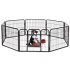 COZIWOW Dog Houses for Small Medium Dogs Indoor Outdoor Waterproof, Wood Pet Furniture, Wooden Cat Hut Shelter for Cat Kitten Puppy with Stairs Balcony