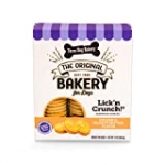 Three Dog Bakery Classic Cremes Baked Dog Treats, Golden with Peanut Butter Filling, 13 oz