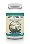 Sure Grow 100 (Trophy Animal Health Care) Aids in Development of Healthy Bones Tendons and Ligaments for Puppies Chewable Tablets 100 Ct