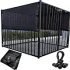 Safety 1st Eco-Friendly Nature Next Bamboo Gate, Bamboo and Black, Fits Spaces between 28″ and 42″ Wide
