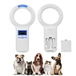 Pet Microchip Scanner, 134.2kHz FDX-B/ID64 RFID Pet Microchip Reader with 1000 Data Records 20cm Reading Distance for Animal/Pet/Dog/Cat/Pig