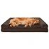 JOEJOY Calming Dog Beds Donut Cuddler, 16/20/23/30inch Round Pet Cat Bed Faux Fur Anti-Anxiety Machine Washable Warming Fluffy Orthopedic Puppy Beds with Muti-Color for Large Medium Dogs and Cats