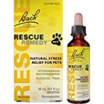 Rescue Remedy Natural Homeopathic Stress Relief Drops For Pets, 20 ml