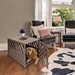 Hot Sale! Dog Pet Crate Wooden End Table Medium Puppy Bed Cage Kennel