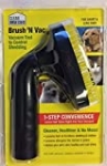 Clean Obsessed Brush ‘N Vac Pet Brush Vacuum Grooming Cleaner Attachment Tool to Control Pet Shedding for Dogs & Cats
