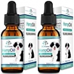 HMone Max Potency Organic Hemp Oil for Dogs and Cats 15,000,000 – Organically Grown in USA – Pet Hemp Oil Drops for Hip & Joint Health – Rich in Omega 3-6-9, Vitamin C, E