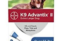 K9 Advantix II Flea and Tick Prevention for Extra-Large Dogs 2-Pack, Over 55 Pounds