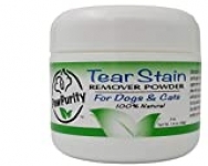 PawPurity Tear Stain Remover Powder for Dogs & Cats – Gently Treats The Cause of Staining – 100% Natural, Non Toxic, Made in USA – Repels New Tears – Long Lasting Working – Effective & Non-Irritating