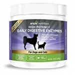 Ample Nutrition Digestive Enzyme for Dogs & Cats, 7.05oz – Tasteless Powdered Blend