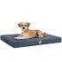 Furhaven Pet Dog Bed Frame – Mid-Century Modern Style Bed Frame Furniture for Pet Beds and Mattresses, Bamboo, Large