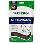 Vet’s Best Multi-Vitamin Soft Chew Dog Supplements | Vitamins for Dogs | Supports Dogs Physical & Mental Health | 30 Day Supply