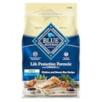 Blue Buffalo Life Protection Formula Senior Dry Dog Food, Supports Joint Health and Mobility, Made with Natural Ingredients, Chicken & Brown Rice Recipe, 5-lb. Bag