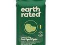 Earth Rated Pet Eye Wipes, Hypoallergenic Eye Wipes for Dogs & Cats to Reduce Tear Stains & Eye Discharge, Fragrance Free, 70 Count