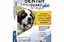 SENTRY Fiproguard Plus for Dogs, Flea and Tick Prevention for Dogs (89-132 Pounds), Includes 6 Month Supply of Topical Flea Treatments