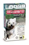 Advantix II Topical Prevention and Treatment of Ticks and Fleas for Medium Dogs 11 – 20 Lbs 2 Month