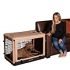 New World 48″ Folding Metal Dog Crate, Includes Leak-Proof Plastic Tray; Dog Crate Measures 48L x 30W x 33H Inches, Fits XL Dog Breeds